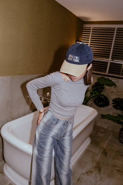 [ New ] Highlighting Wide Leg Straight Jeans
