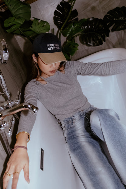[ New ] Highlighting Wide Leg Straight Jeans