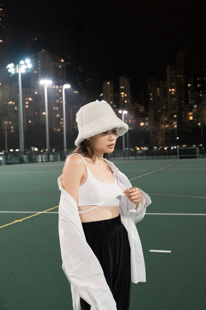 [ 超精緻設計~ ]  Heroic Bra Top - White