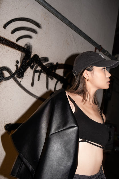 [ 超精緻設計~ ]  Heroic Bra Top - Black