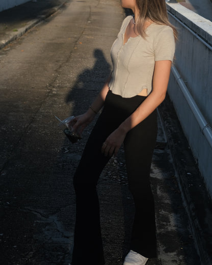 On Trend Button Up Top