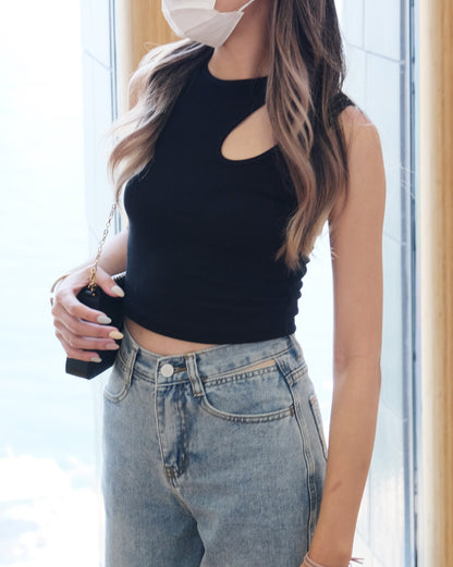 Sassy Sis Tank Top - Black