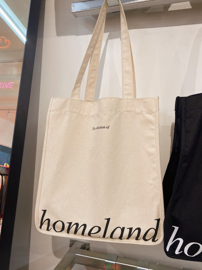 🇹🇭 Homeland Big Tote Bag - Beige / Black
