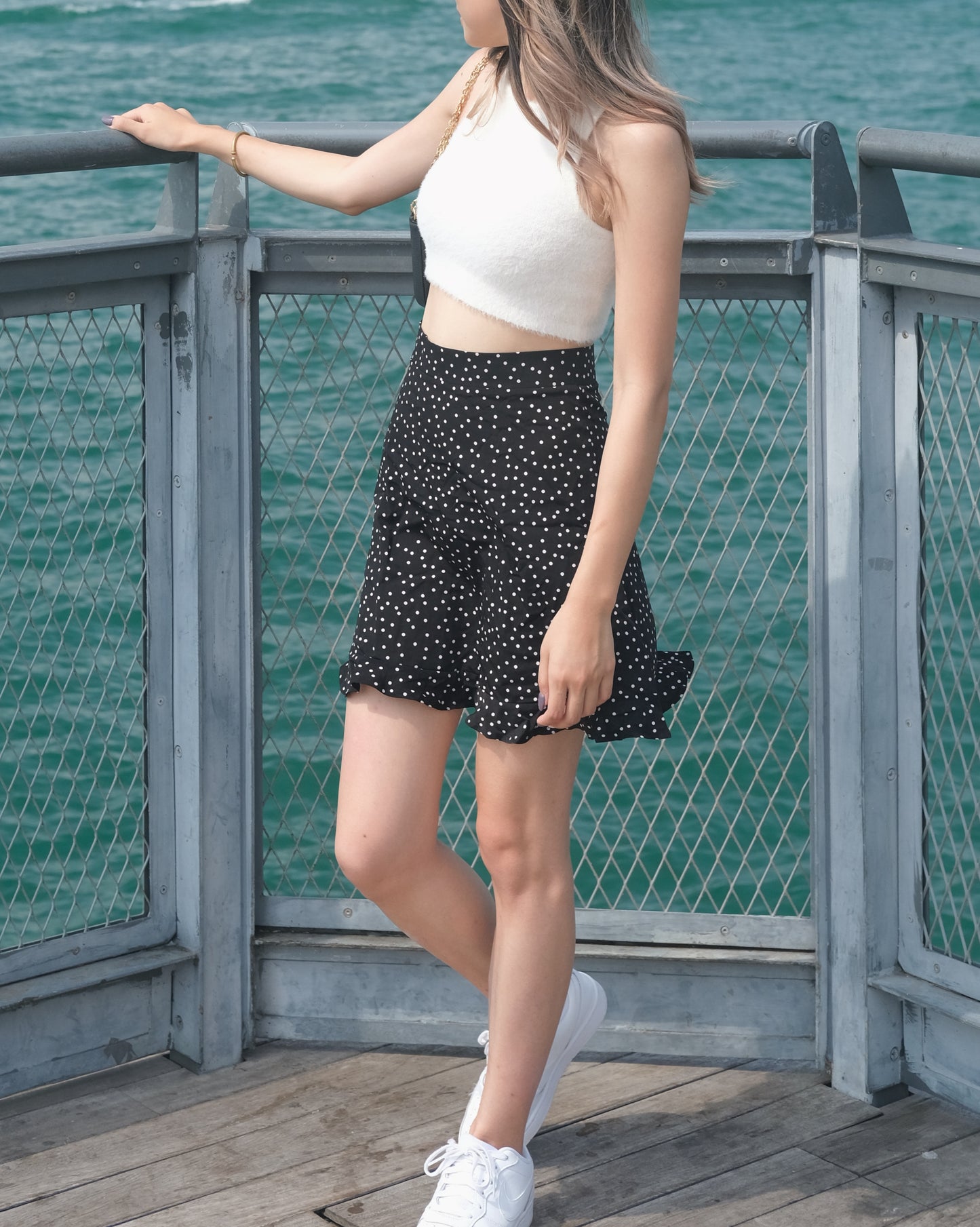 The Basic Dot Dot Mini Skirt