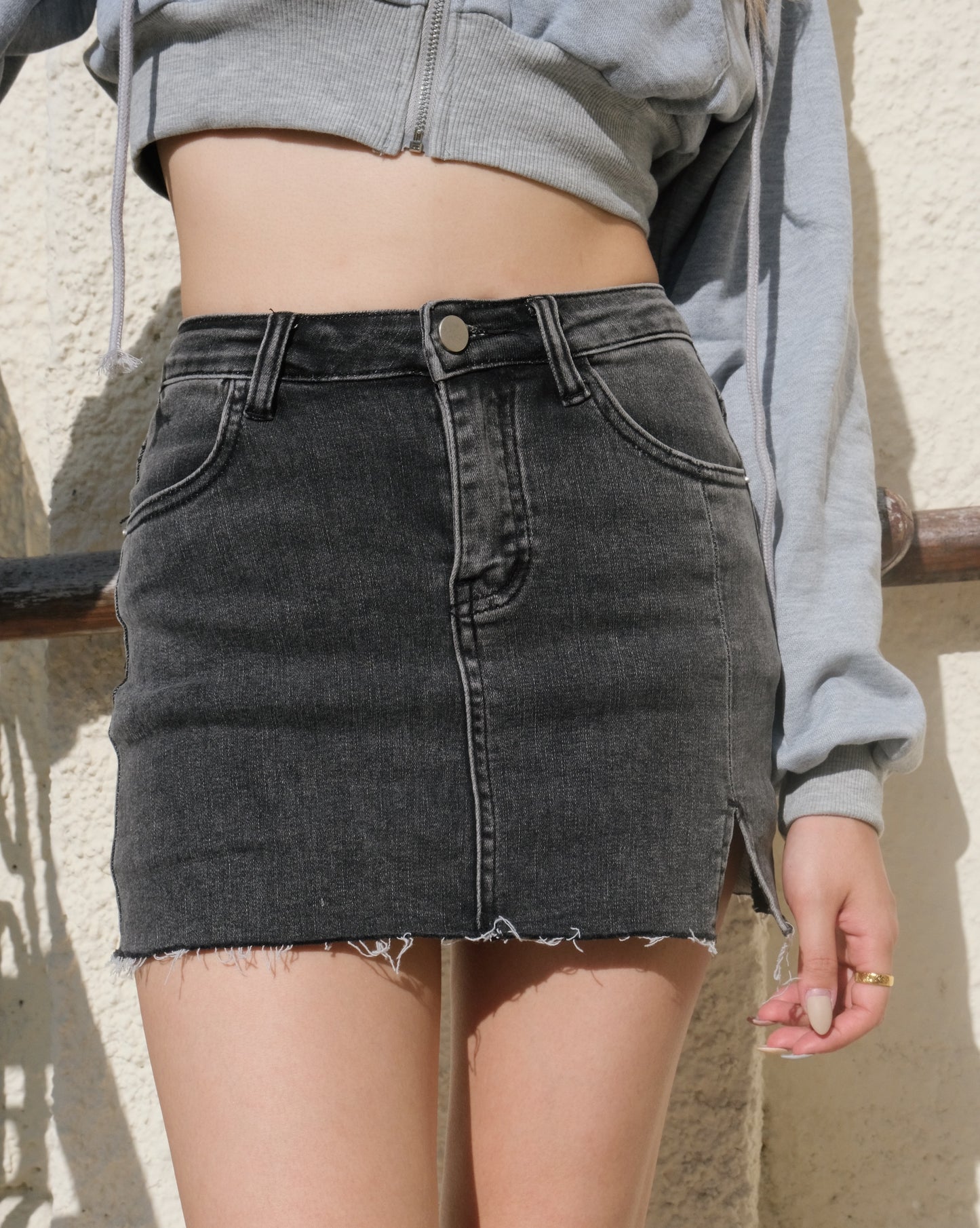 Year 2000 Mini Denim Skirt